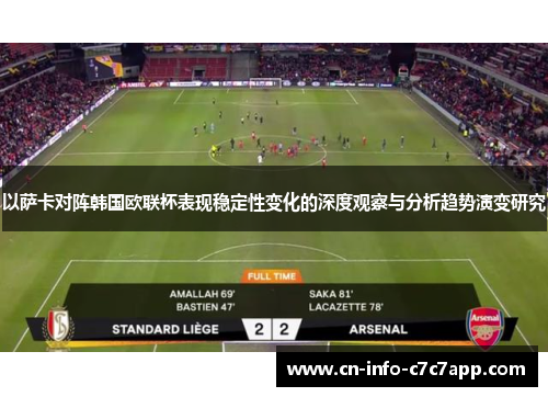 以萨卡对阵韩国欧联杯表现稳定性变化的深度观察与分析趋势演变研究 以萨卡对阵韩国欧联杯表现稳定性变化的深度观察与分析趋势演变研究