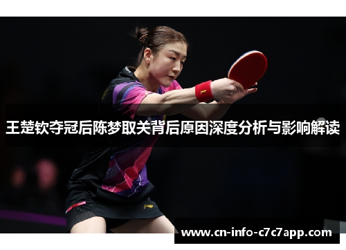 王楚钦夺冠后陈梦取关背后原因深度分析与影响解读 王楚钦夺冠后陈梦取关背后原因深度分析与影响解读